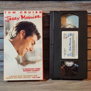 Jerry Mcguire VHS tape Tom Cruise
